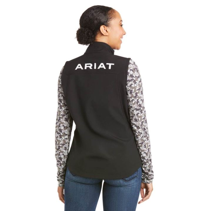 Ariat New Team Softshell Vest Schwarz | XPxyj56h