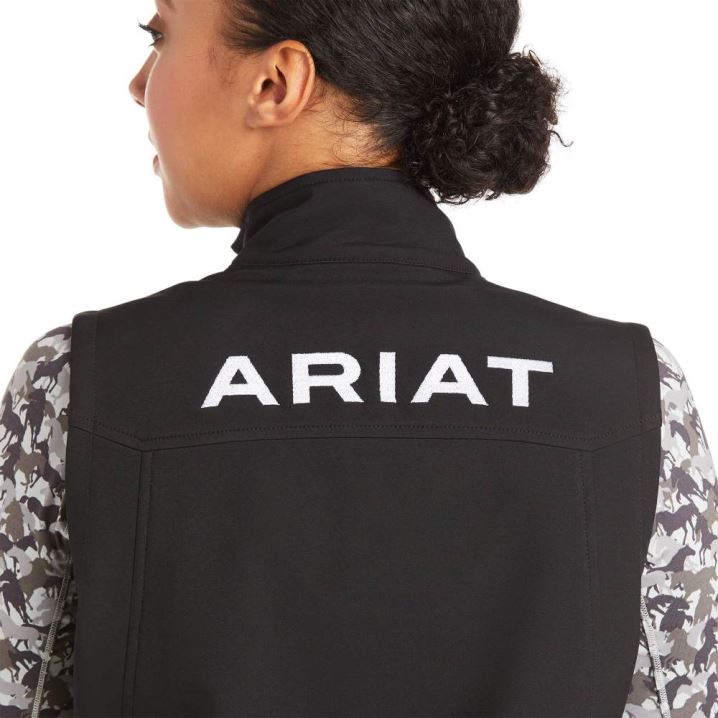 Ariat New Team Softshell Vest Schwarz | XPxyj56h