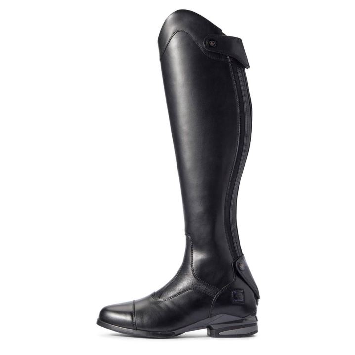 Ariat Nitro Max Hohe Reiten Boot Schwarz | obj155cz