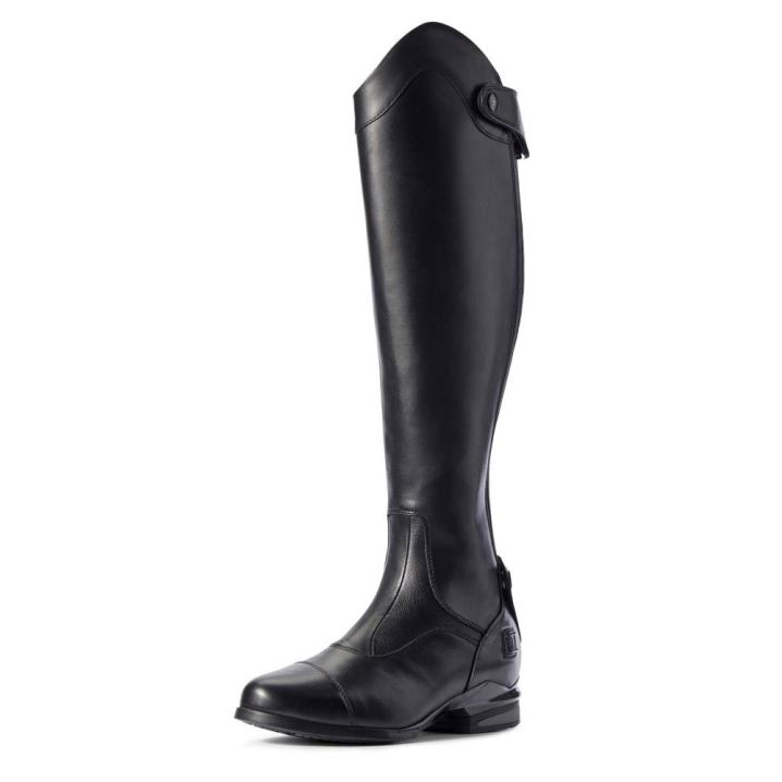 Ariat Nitro Max Hohe Reiten Boot Schwarz | obj155cz