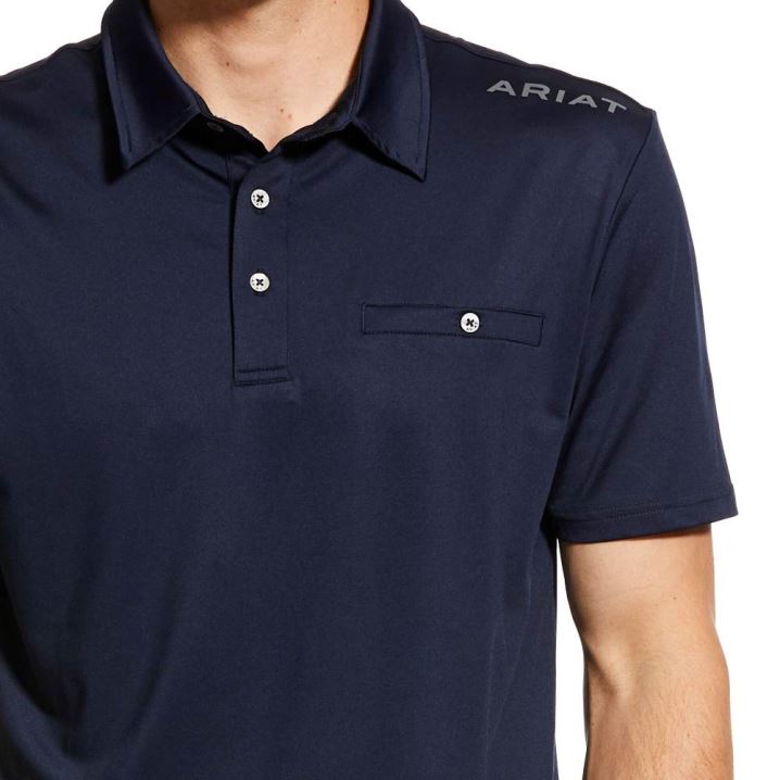 Ariat Norco Polo Navy | UvMRMgqG