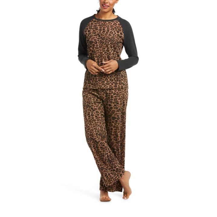 Ariat PJ Set Cheetah | FonpXVB9