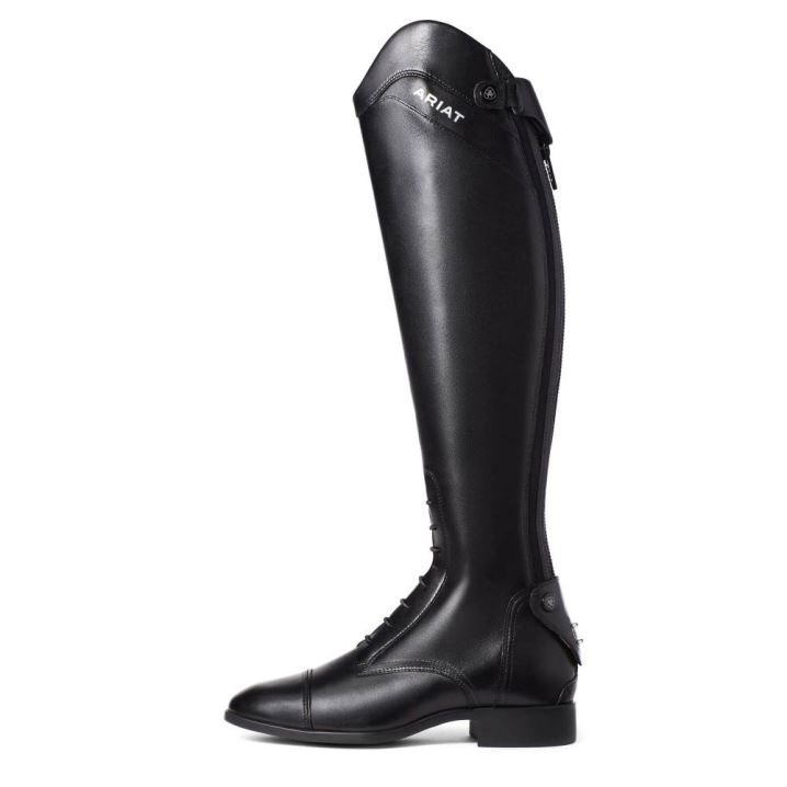 Ariat Palisade Hohe Reiten Boot Schwarz | DTaIuQPC