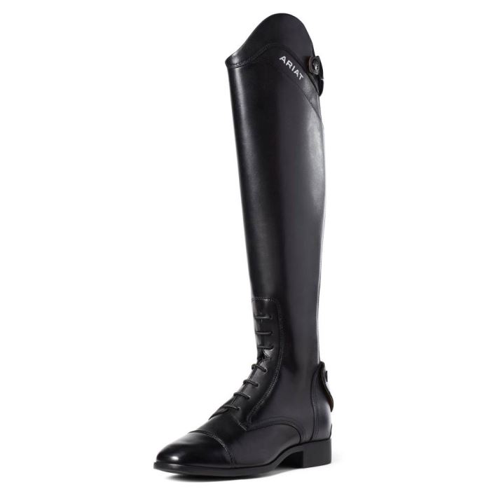 Ariat Palisade Hohe Reiten Boot Schwarz | DTaIuQPC