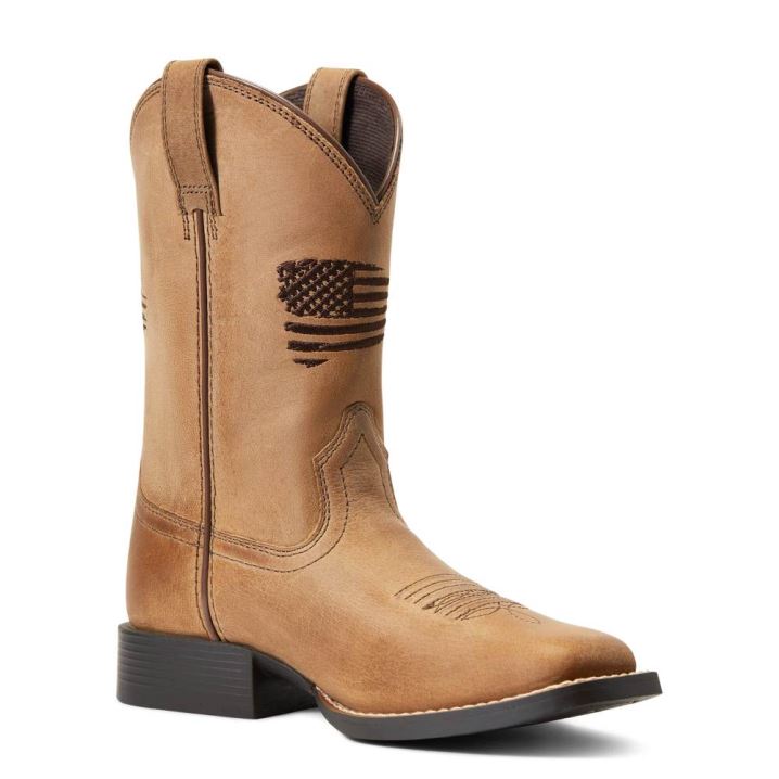 Ariat Patriot II Western Boot Braun | IDdvsqdo