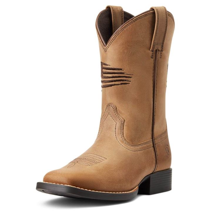 Ariat Patriot II Western Boot Braun | IDdvsqdo