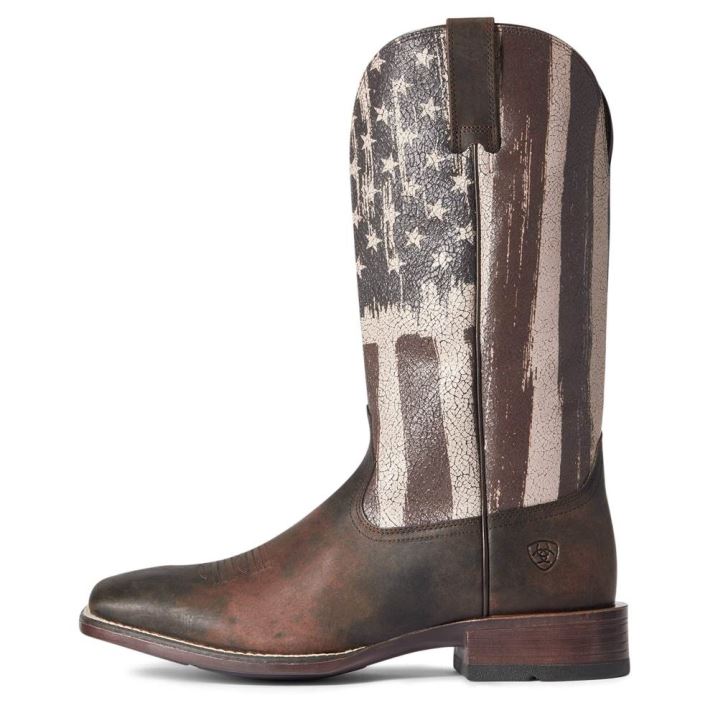 Ariat Patriot Ultra Western Boot Braun | v3jvZD43