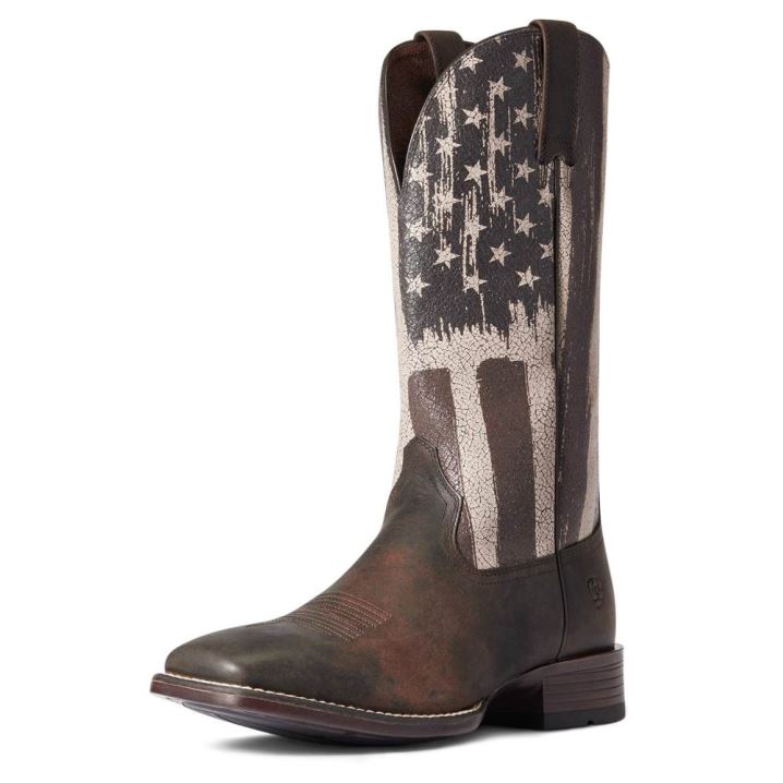 Ariat Patriot Ultra Western Boot Braun | v3jvZD43