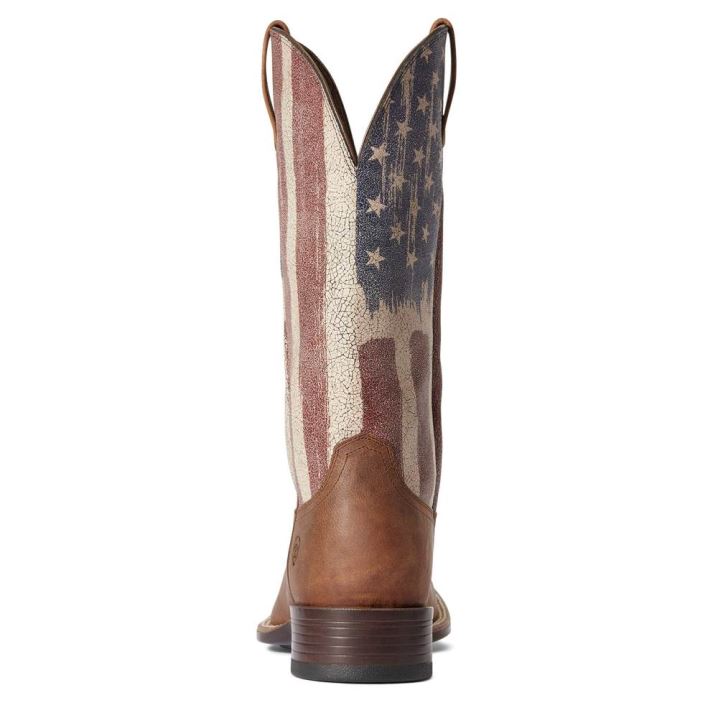 Ariat Patriot Ultra Western Boot Sorrel Crunch | HtnVxWPY