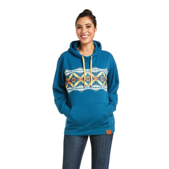 Ariat Pendleton Baumwoll Hoodie Night Dance | 6l6nemZT