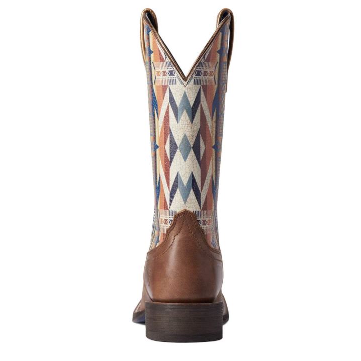 Ariat Pendleton Circuit Savanna Western Boot Dunkelbraun | 9nLbtHQK