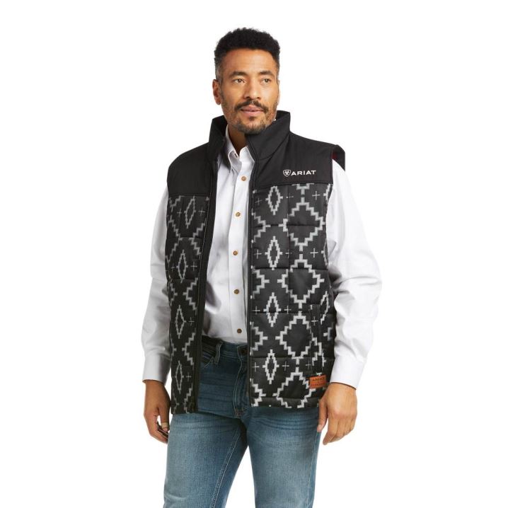 Ariat Pendleton Crius Insulated Vest Kiva | 9Rce8W3y