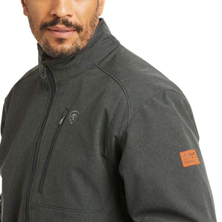 Ariat Pendleton Logo 2.0 Softshell Jacket Grau | pIkLTucD