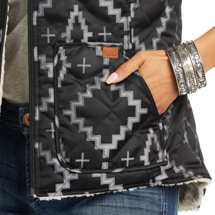 Ariat Pendleton Reversible Dilon Vest Kiva | HpXxiMw7