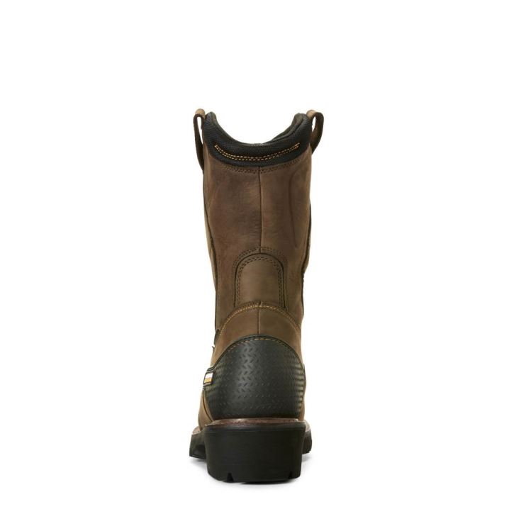 Ariat Powerline 400G Wasserdichte 400g Composite Kappe Arbeits Boot Braun | y1cVELmm