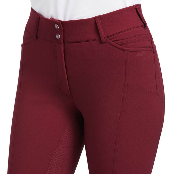 Ariat Prelude Full Seat Breech Zinfandel | arCPOu24