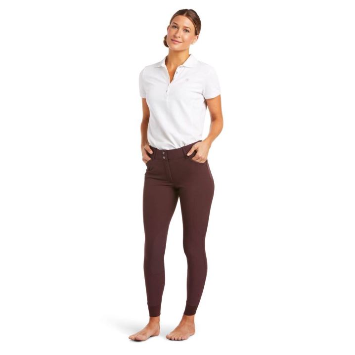 Ariat Prelude Knee Patch Breech Cocoa | vpUci92k