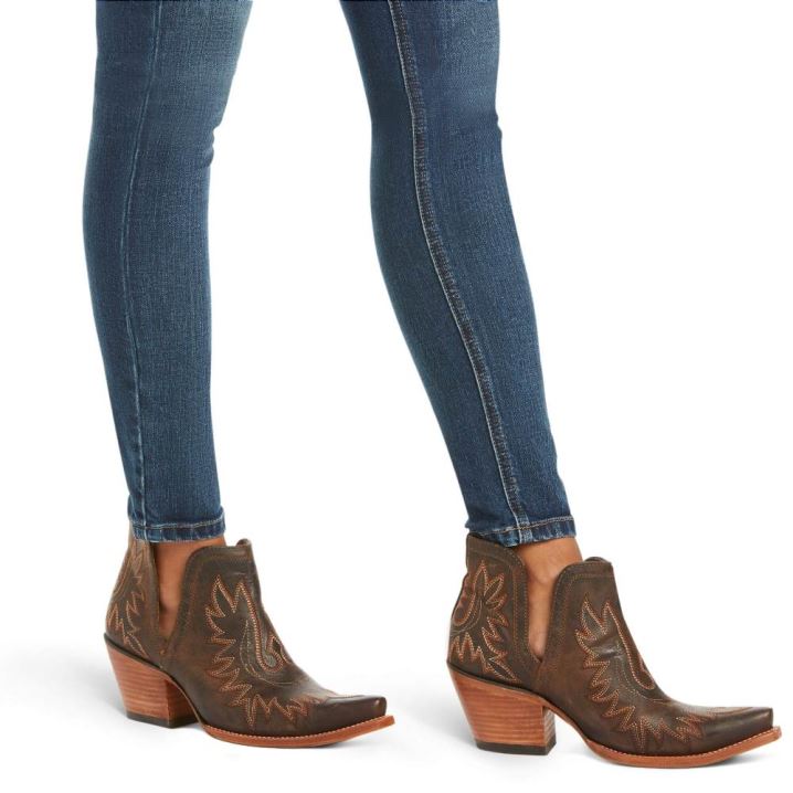 Ariat Premium High Rise Skinny Jean Stretch Blau | JMBebTUc