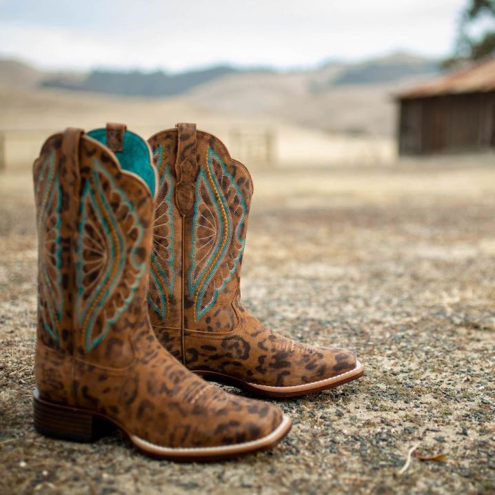 Ariat PrimeTime Western Boot Leopard | fu18l65E