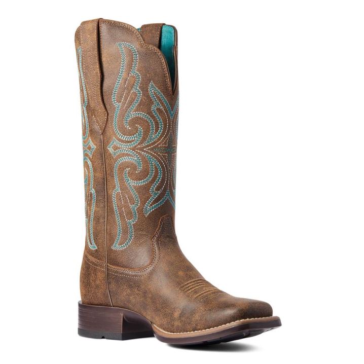 Ariat Primera StretchFit Western Boot Vintage Bomber | qpF5f1XJ