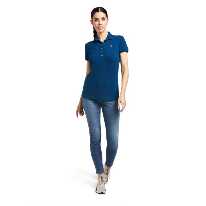 Ariat Prix 2.0 Polo Blau | 22LMeAQh