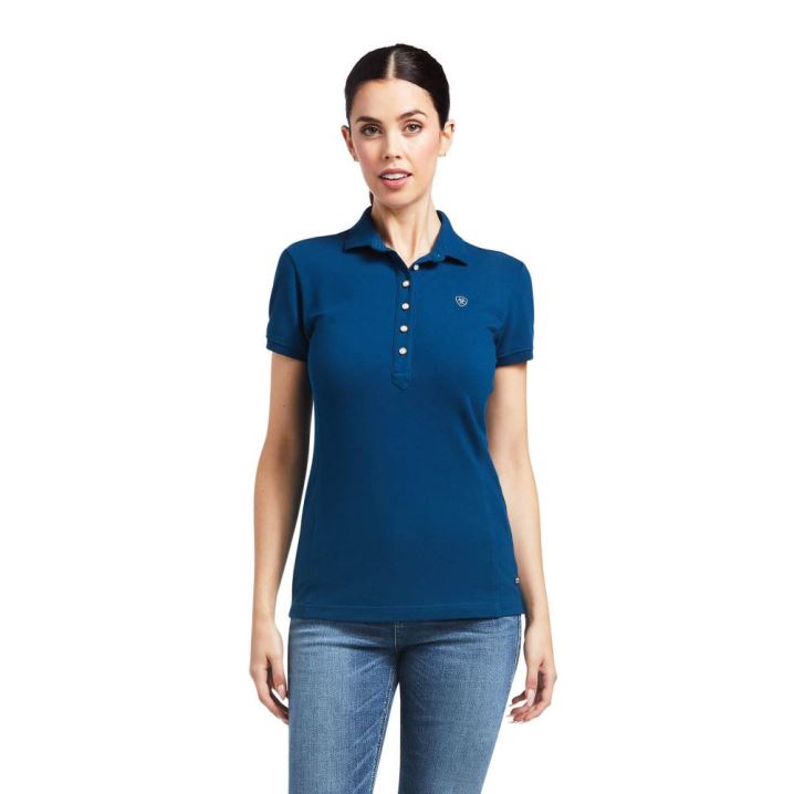 Ariat Prix 2.0 Polo Blau | 22LMeAQh