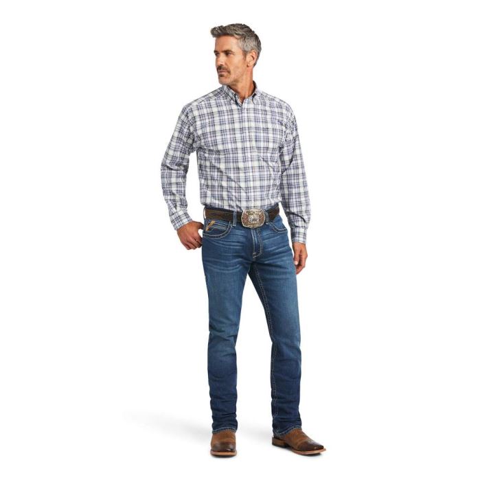 Ariat Pro Series Brady Klassische Fit Shirt Weiß | m1rQEpZE