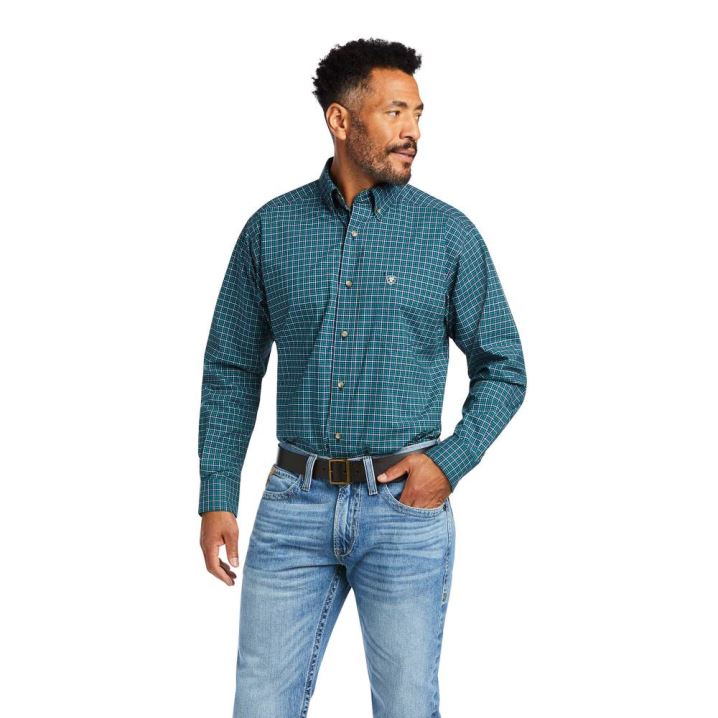 Ariat Pro Series Declan Stretch Klassische Fit Shirt Tiefes | GihL61cD