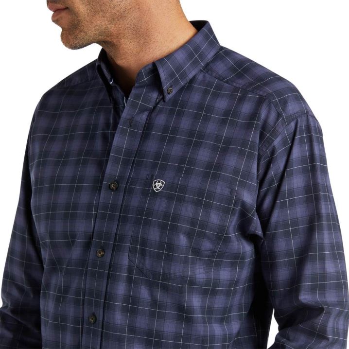 Ariat Pro Series Shep Stretch Klassische Fit Shirt Naval Base | vQ2PBfUF