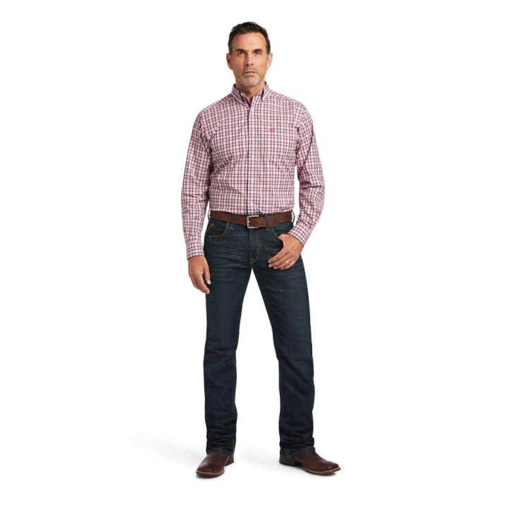 Ariat Pro Series Talan Fitted Shirt Poppies | ioxXZudD