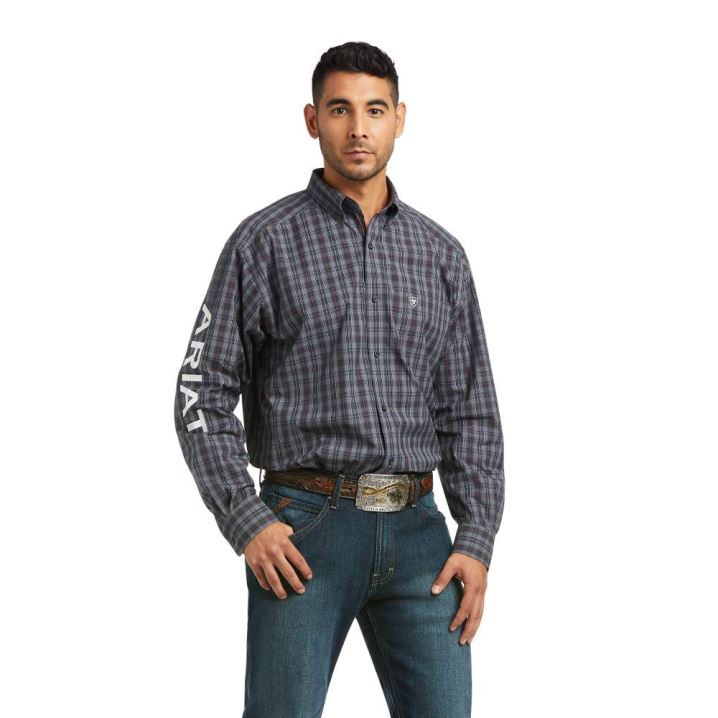 Ariat Pro Series Team Raimo Klassische Fit Shirt Quiet Shade | onYKcU72