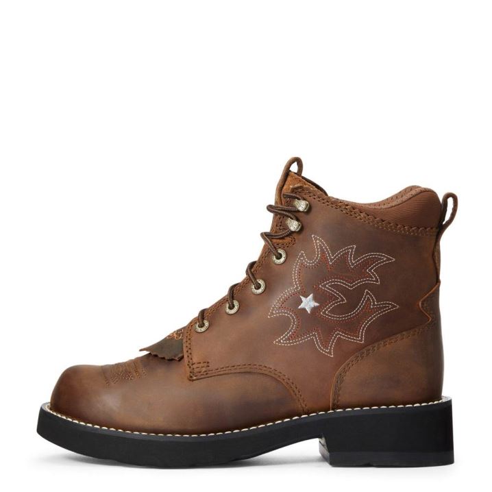 Ariat Probaby Lacer Boot Braun | QFcYKEat