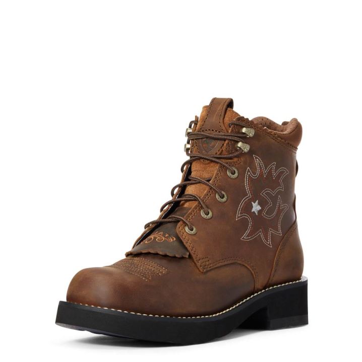 Ariat Probaby Lacer Boot Braun | QFcYKEat