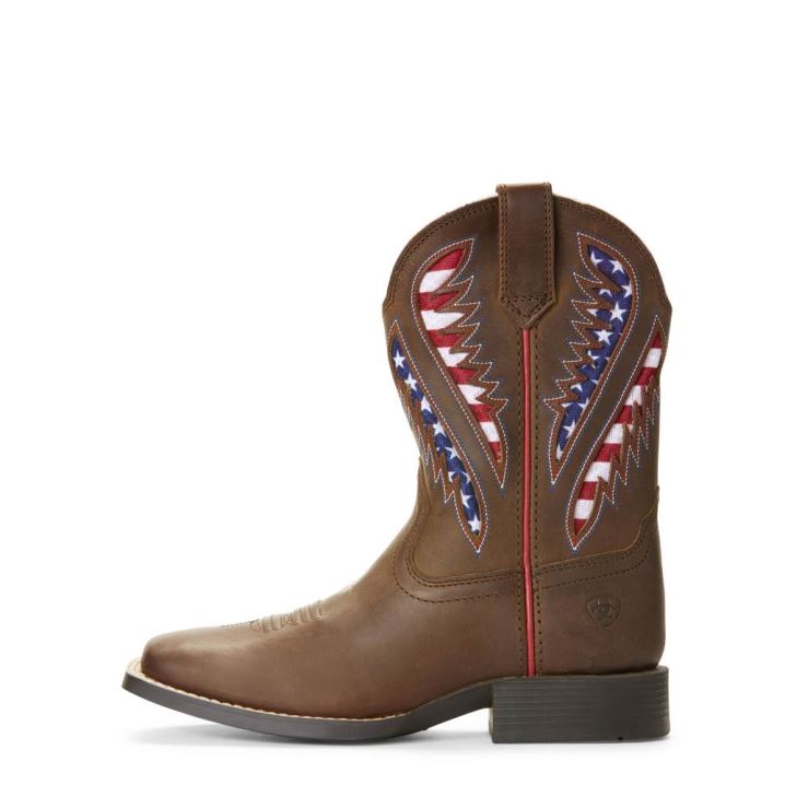 Ariat Quickdraw VentTEK Western Boot Braun | KtmIphxN