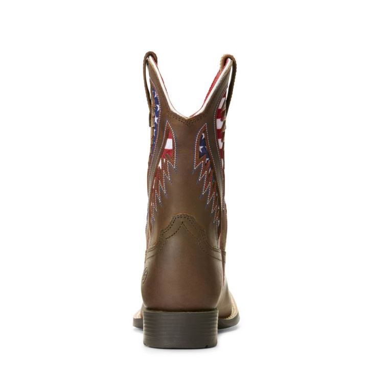 Ariat Quickdraw VentTEK Western Boot Braun | KtmIphxN