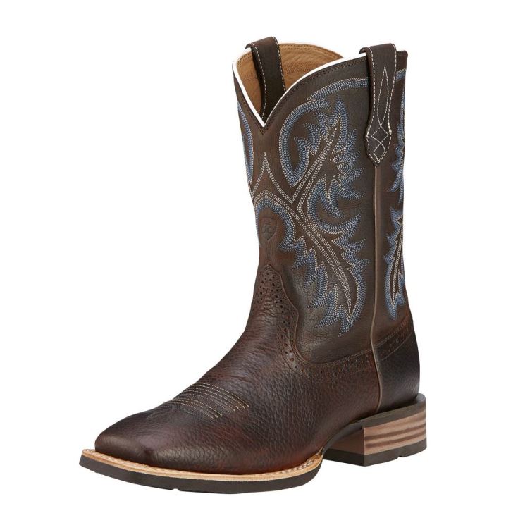 Ariat Quickdraw Western Boot Braun | 4YJU1psr