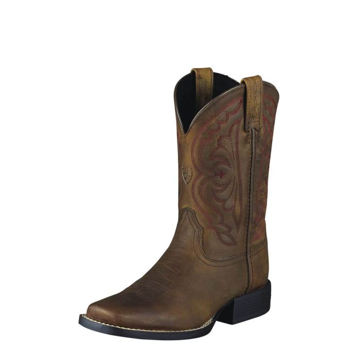 Ariat Quickdraw Western Boot Braun | 6gikWpoN