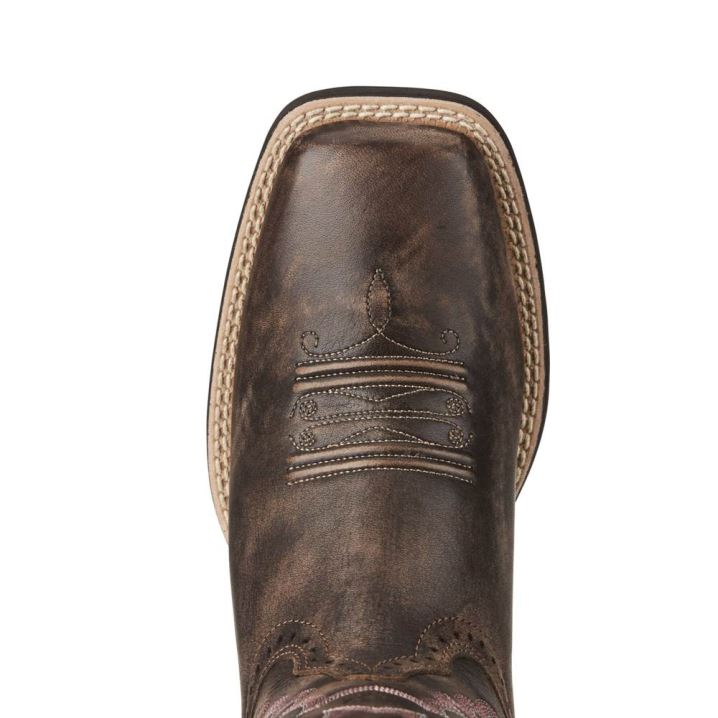 Ariat Quickdraw Western Boot Schokolade | mar54F4l