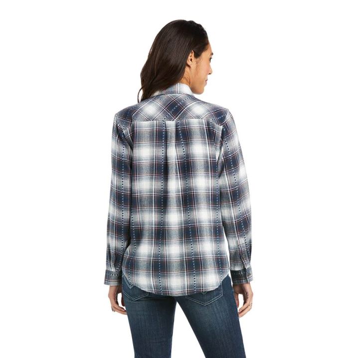 Ariat REAL Billie Jean Shirt Banyan Bark | 7Ekocbfz