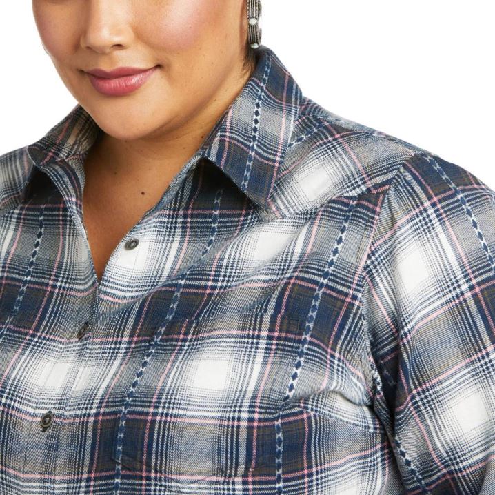 Ariat REAL Billie Jean Shirt Banyan Bark | 7Ekocbfz