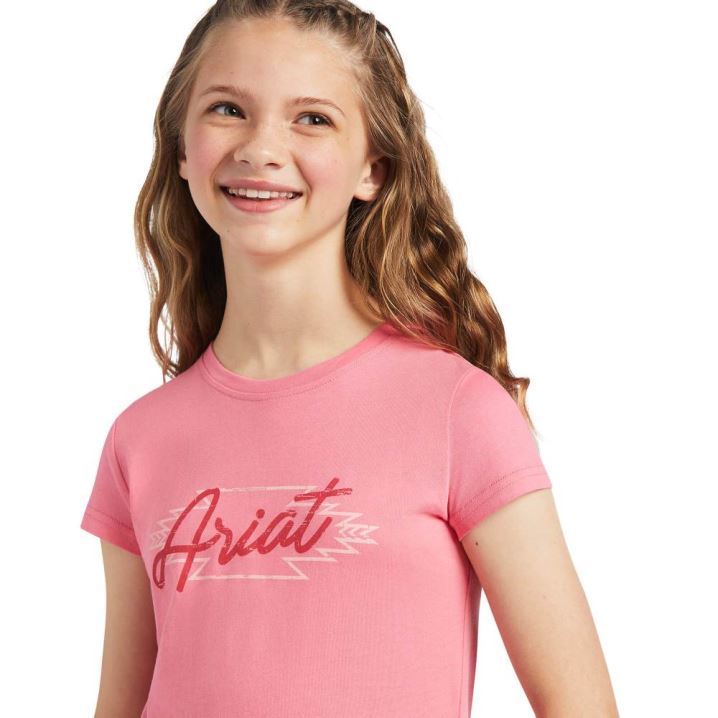 Ariat REAL Border Graphic Tee Confetti | vt1B0elJ