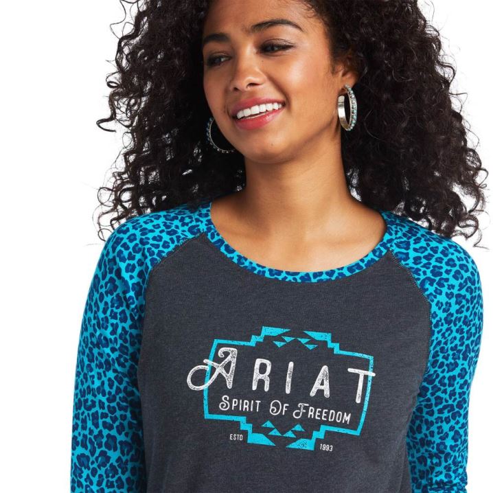 Ariat REAL Freedom Shirt Leopard | r5SNrI06