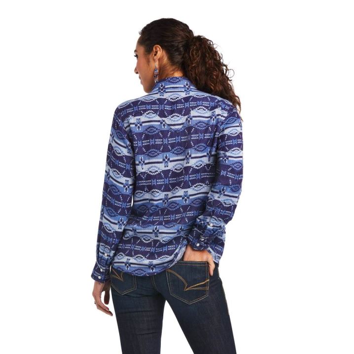 Ariat REAL Oceanic Shirt Oceanic | ndGTeqE1