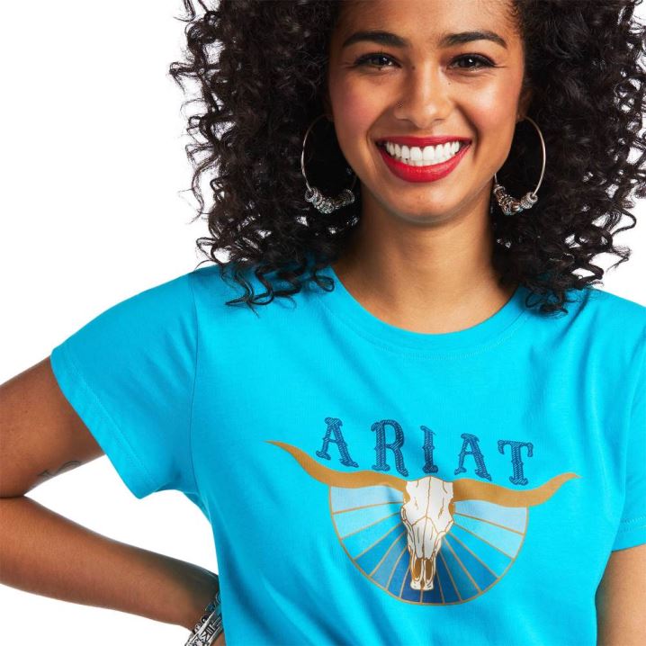 Ariat REAL Pacific Steerhead Tee Merman | yvnssmoo