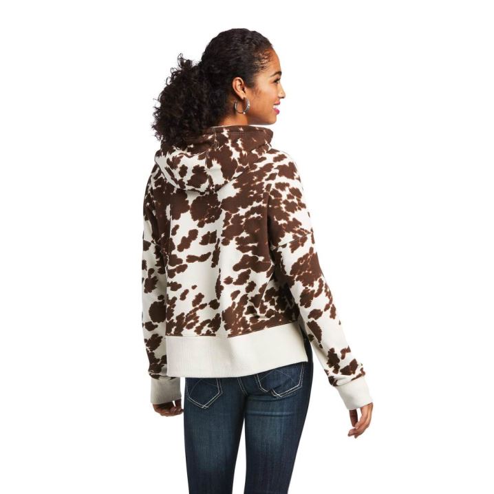 Ariat REAL Pony Sweatshirt Braun | bKOPOVhm