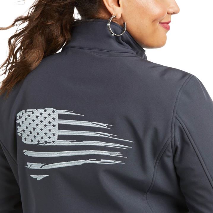 Ariat REAL Team Patriot Softshell Jacket India Ink | noF1nyyp