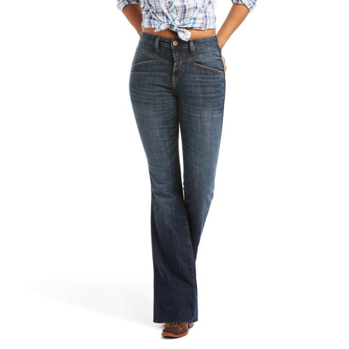 Ariat R.E.A.L. High Rise Brynlee Flare Jean Missouri | heHVyBTm