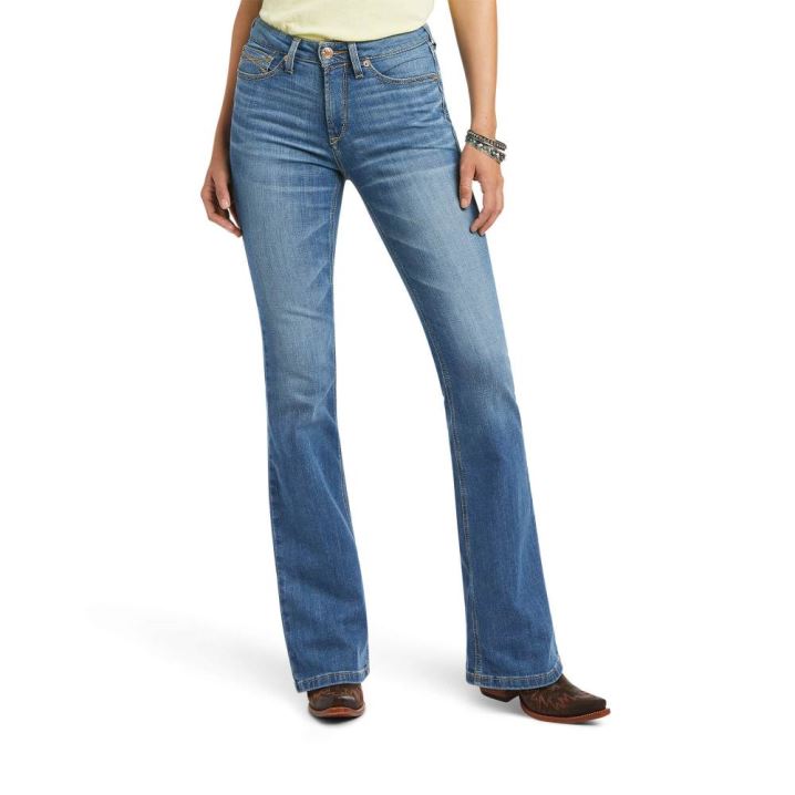 Ariat R.E.A.L. High Rise Daniela Boot Cut Tennessee | RIcHsSMU