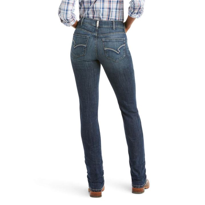 Ariat R.E.A.L. High Rise Destiny Straight Jean Arkansas | 3JtmvaTI