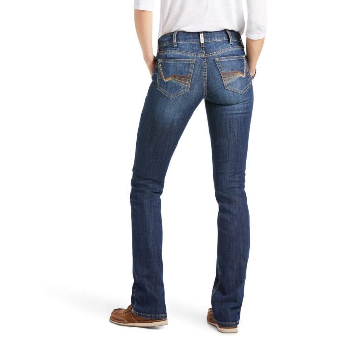 Ariat R.E.A.L. Perfect Rise Analise Stackable Straight Leg Jean Burbank | 2lb6LGH1